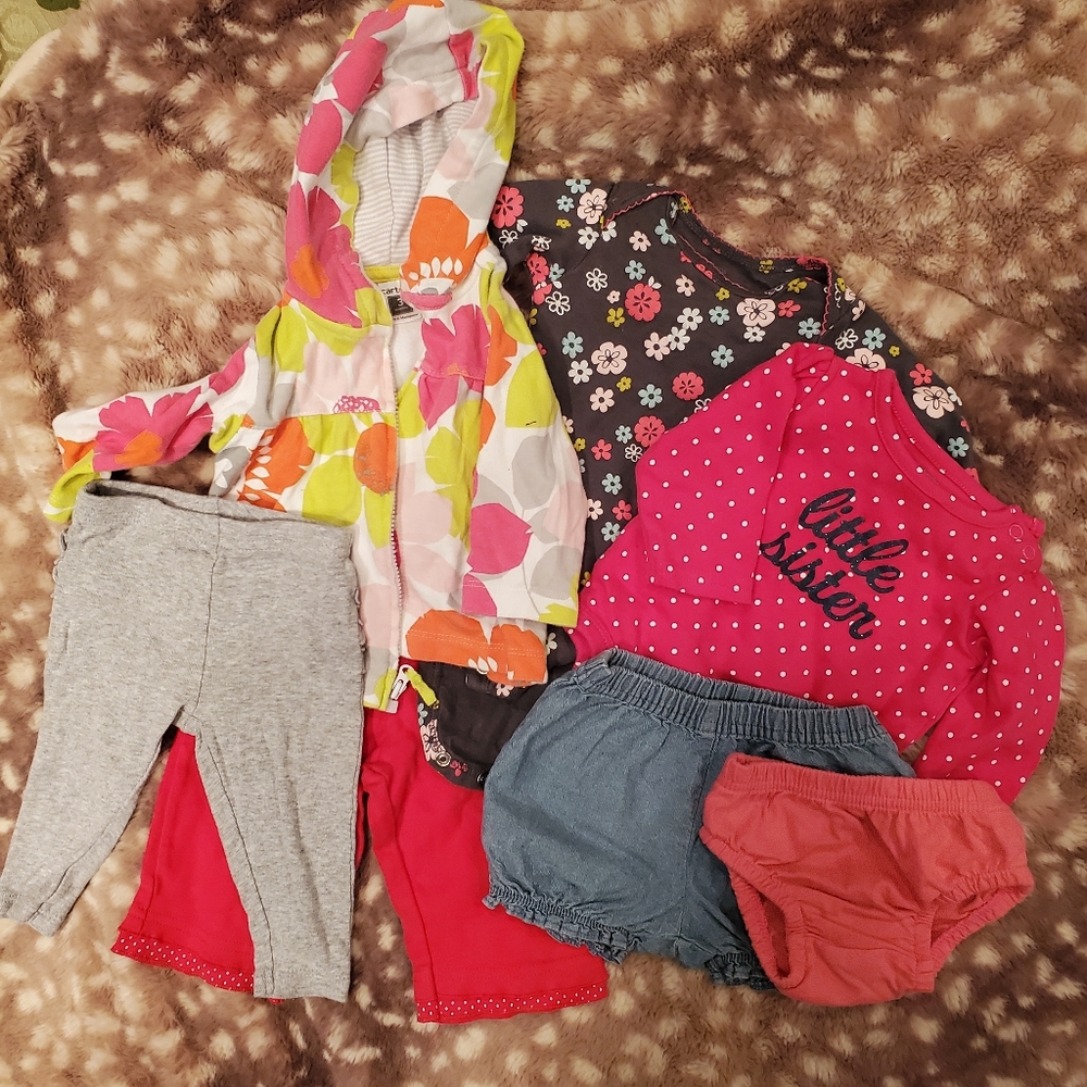Carter's Bundle, 7 Pieces, 3 month Girls